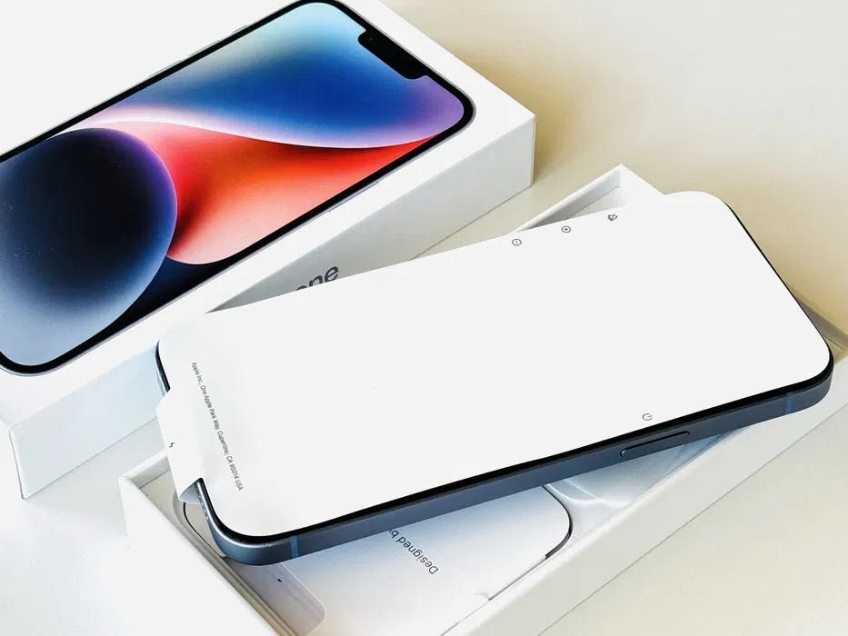 НОВ! Iphone 14 128GB Blue 128GB Гаранция 1 година