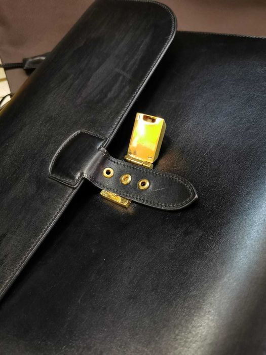 Hermes Mapa Avocat Doctor acte neagra piele