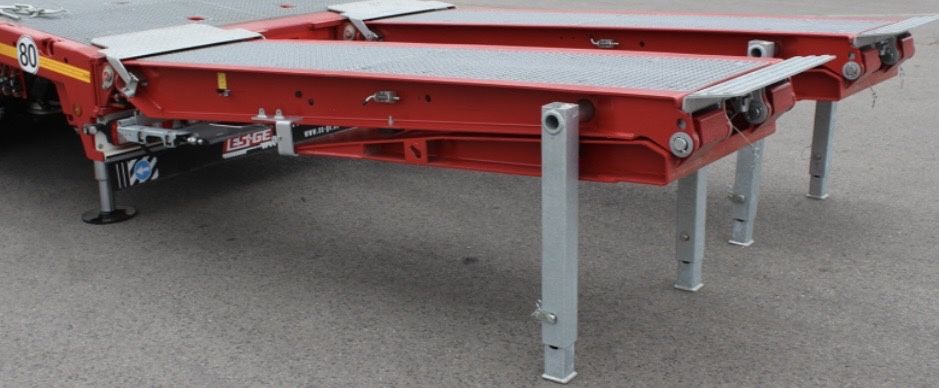 Faymonville 3 axe semi trailer rampi hidraulice nou 2025