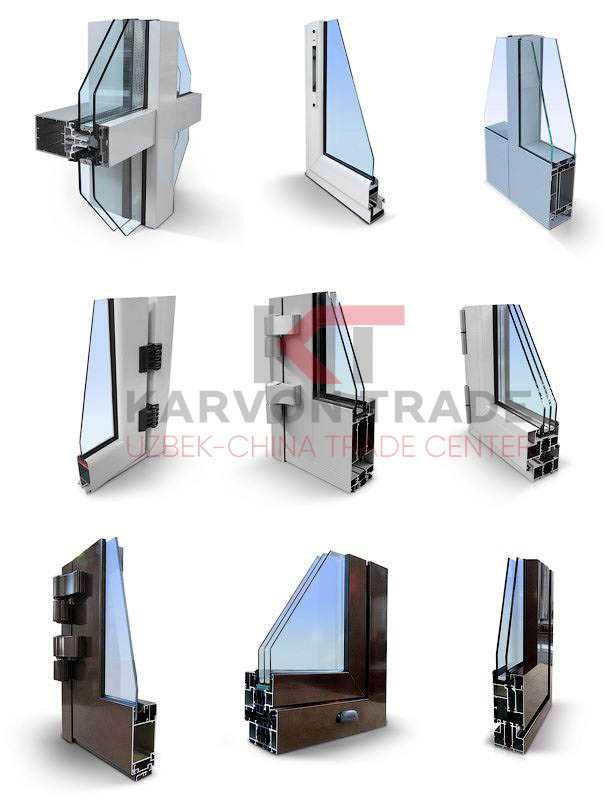 Линия по производства алюминиевых профиля для окон и дверей