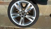 4 jante Seat R17 plus cauciucuri 215/40/R17 uzură minima.