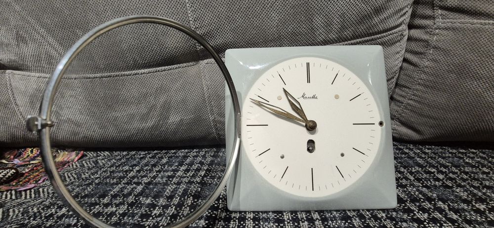 Ceas perete ceramică mecanic Mauthe