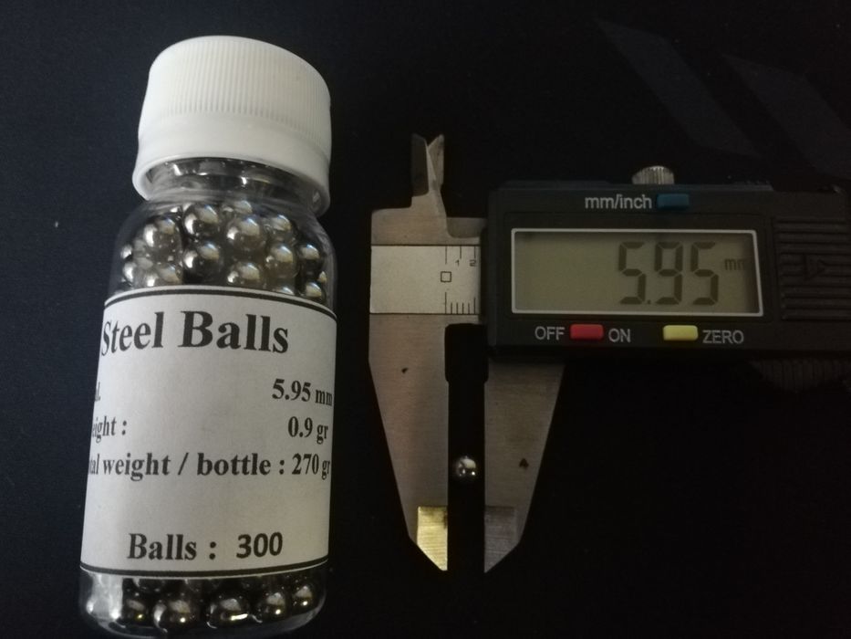 Bile otel cal. 5.95 mm 500 buc