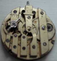 Mecanism vechi, incomplet, pentru ceas de mână Jaeger le Coultre