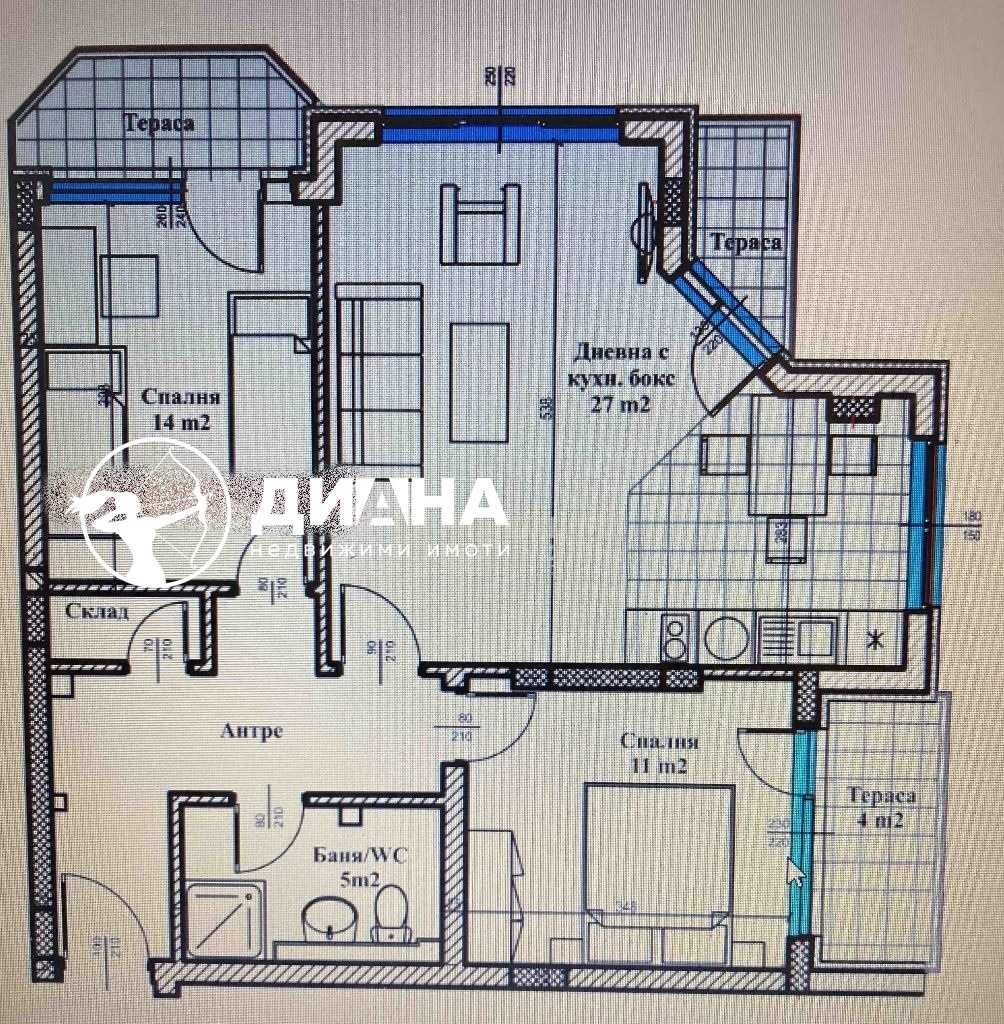 Продава се Тристаен апартамент в Пловдив, Кършияка - 101 кв.м за 2030 €/кв.м - Снимка #5