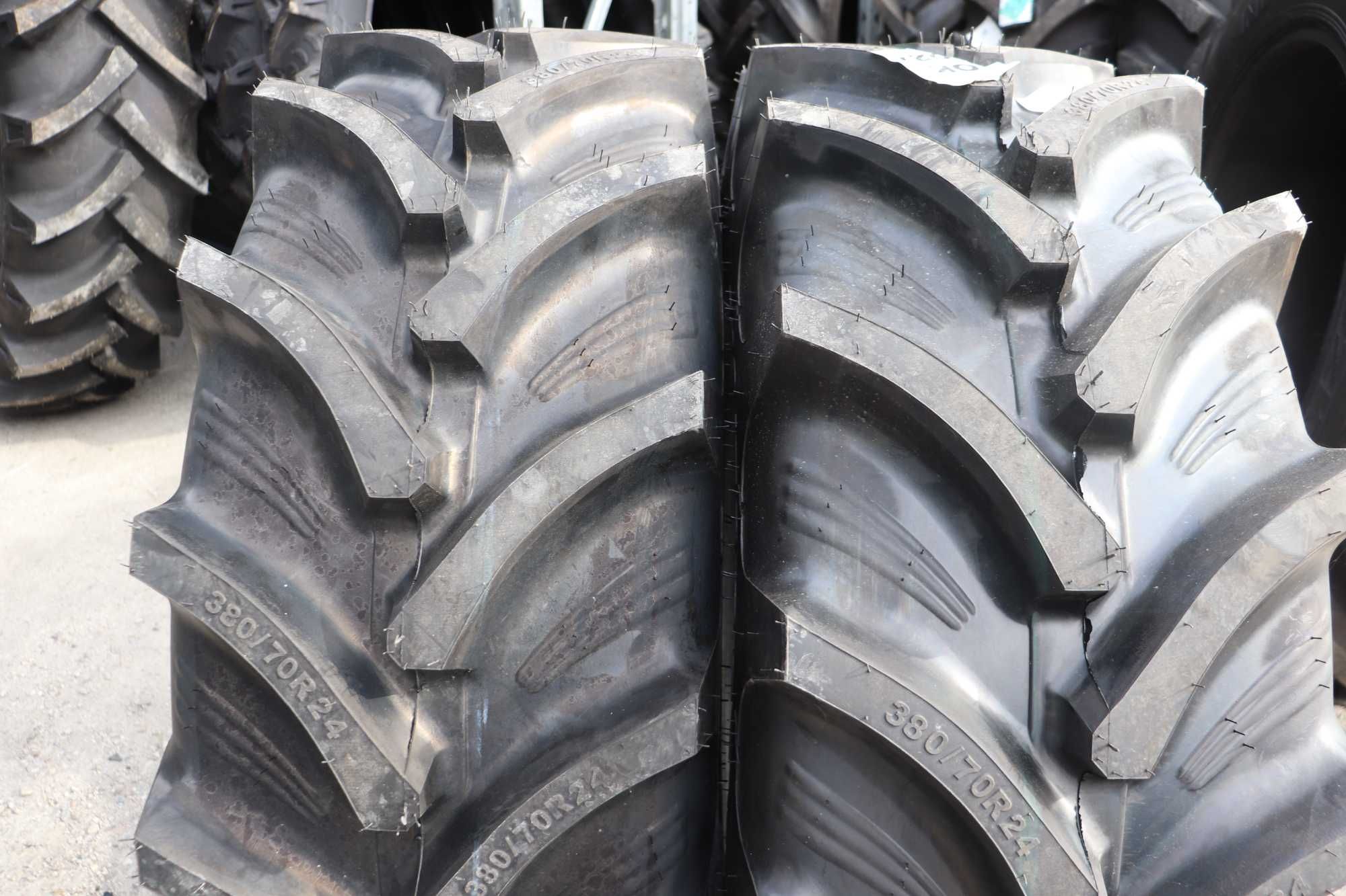 Cauciucuri noi 380/70R24 marca OZKA anvelope radiale pentru TRACTOR