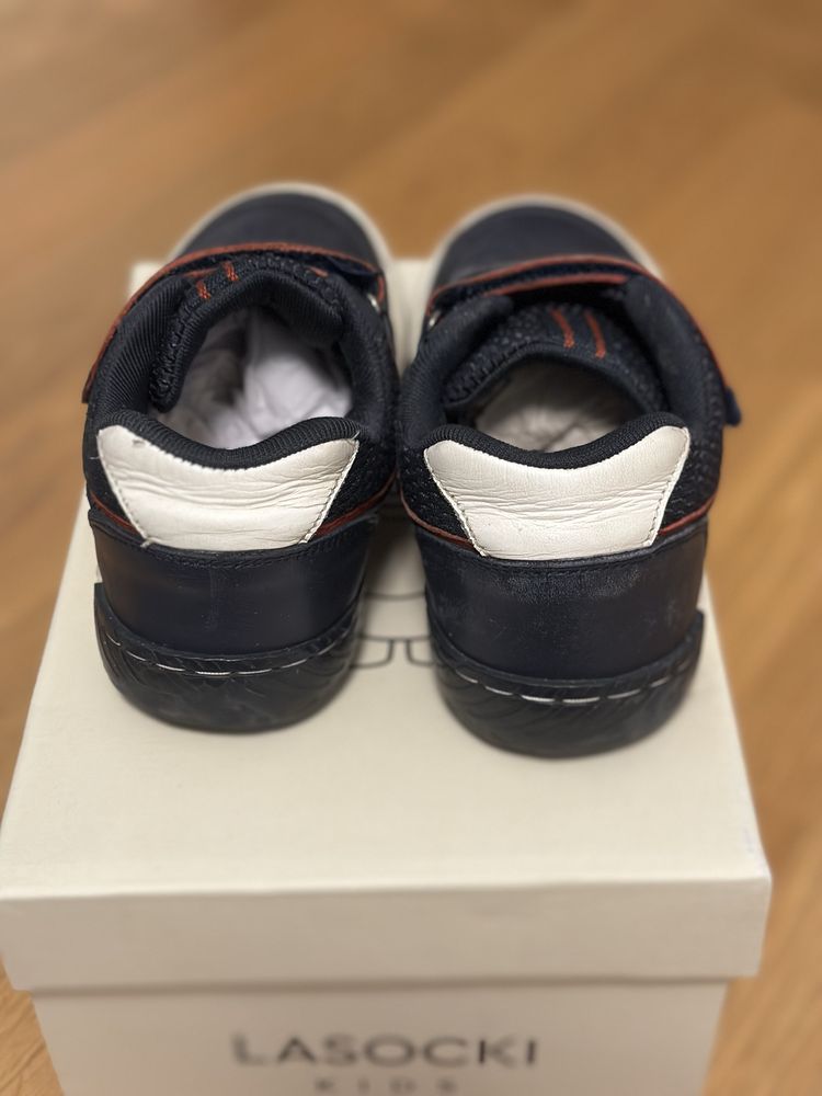 Sneakers Lasocki Kids, piele naturala, velcro, 28 EU, talpic 18.2 cm