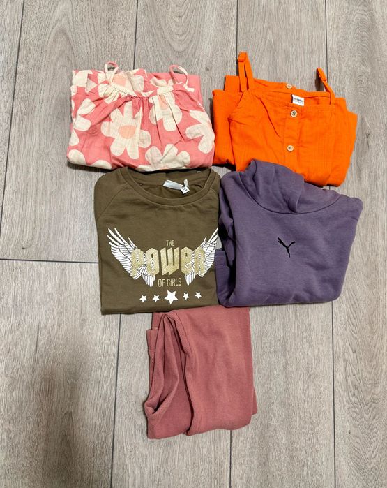 Дрехи за момиче 8-9/ 9-10 години, 11 броя