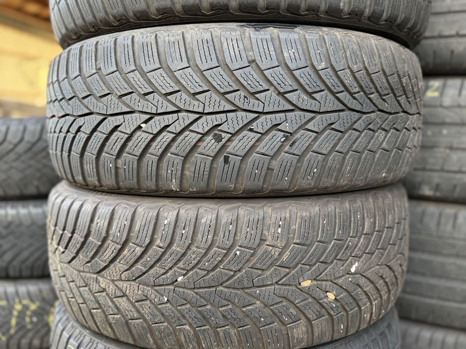 205/55/16 Set 4 buc CONTINENTAL dot 2022.anv M+S iarnă.Impecabile.