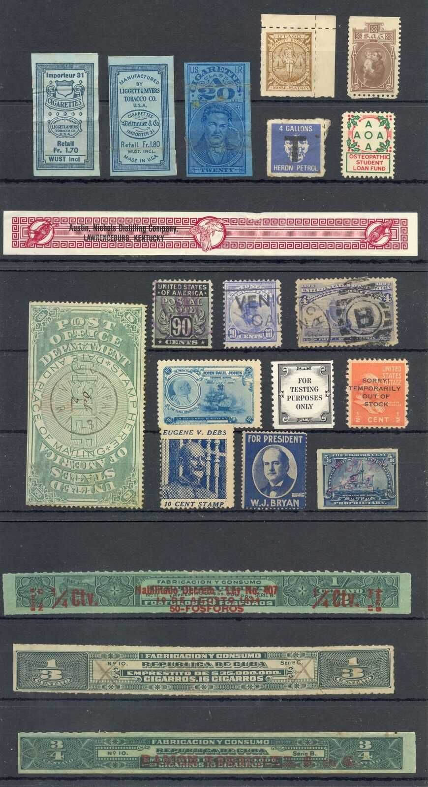 Timbre lot Usa Sua vechi timbre America