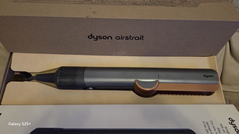 Преса за коса Dyson HT01 Airstrait™ (Никел/Мед)