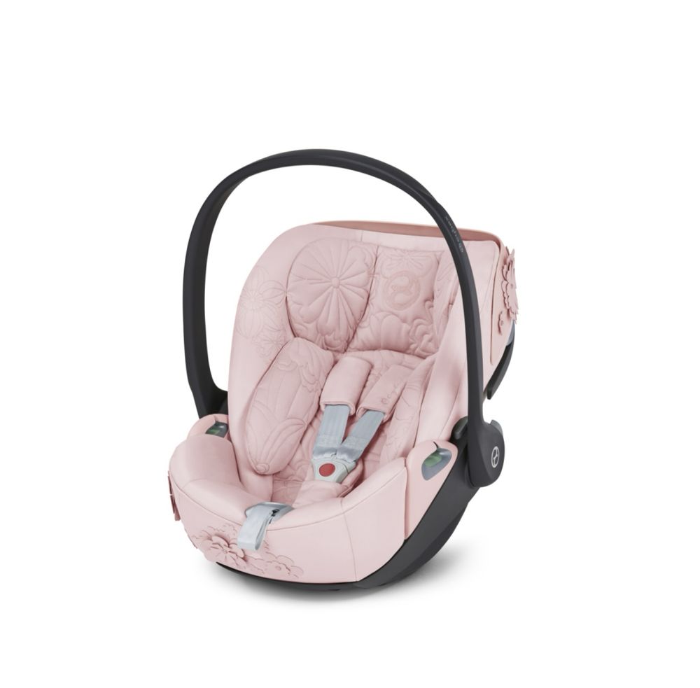 Vand Scoica auto Cybex Cloud Z2 i-Size Simply Flowers Pink Light pink