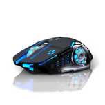 Mouse Wireless Reîncărcabil pt Gaming Bluetooth Multi Led fara fir USB