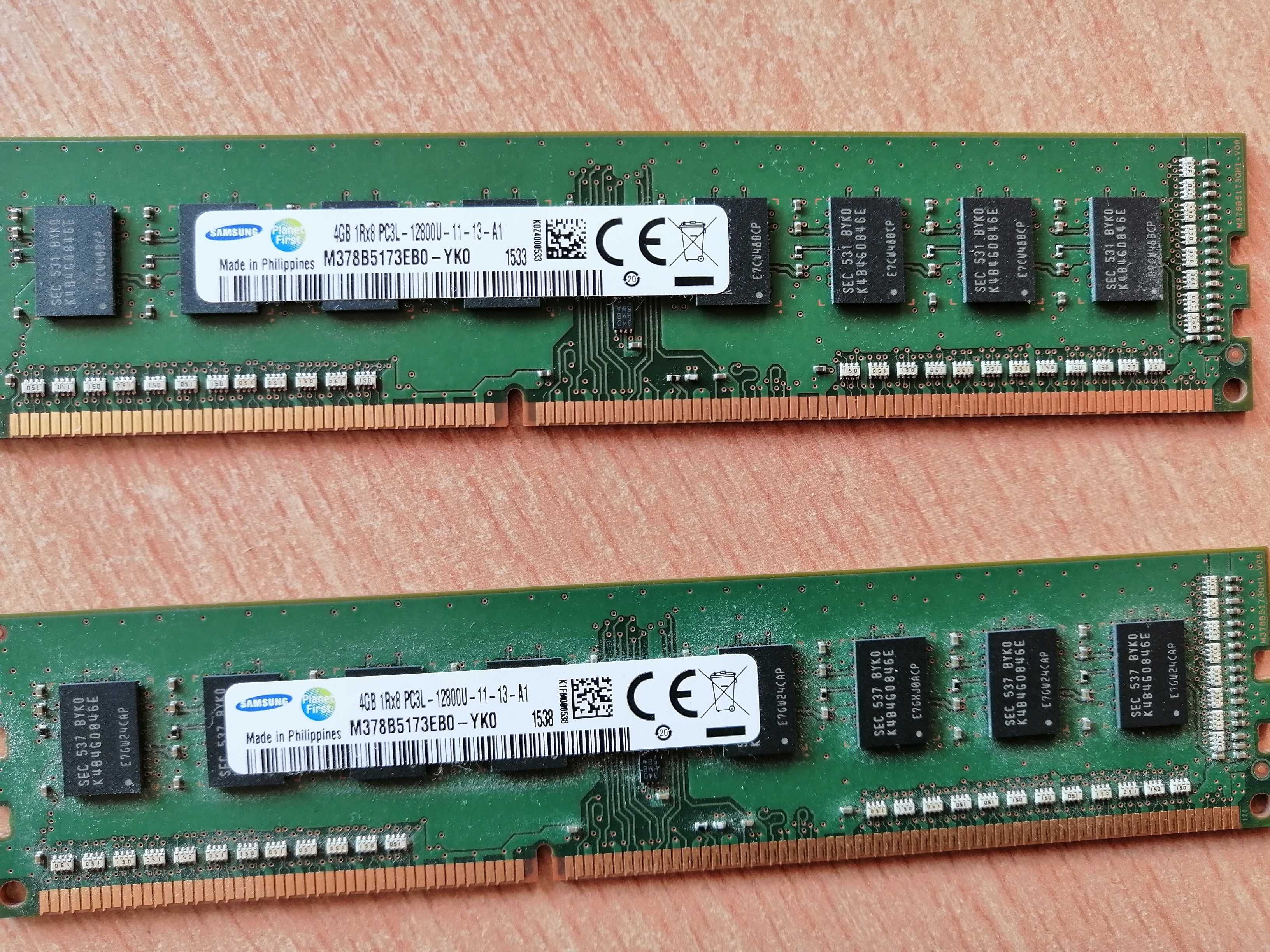 Два хард диска за лаптоп x 120 gb и RAM Samsung 2X4GB DDR3L