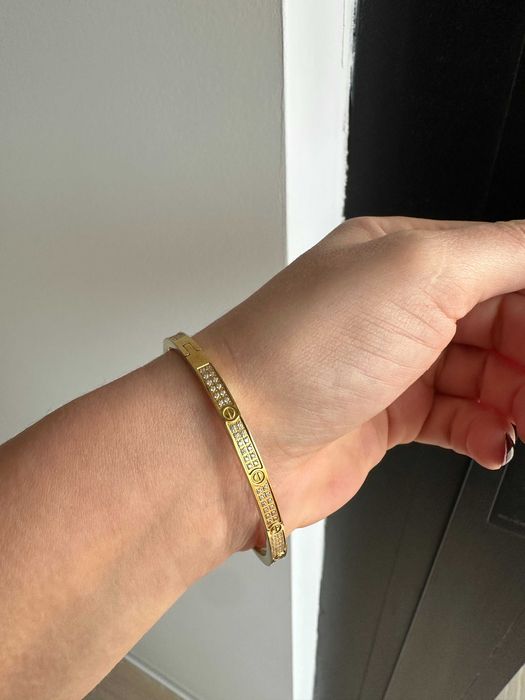 Bratara Cartier Cristale gold