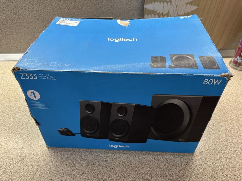 Тонколони Logitec z333 2.1 с буфер