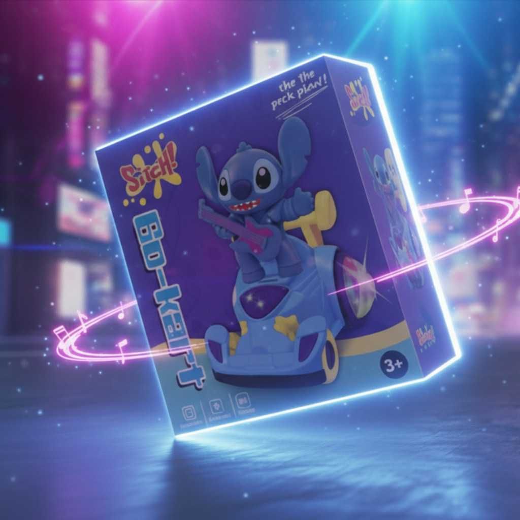 Светеща количка със Stitch – играчката, която движи въображението