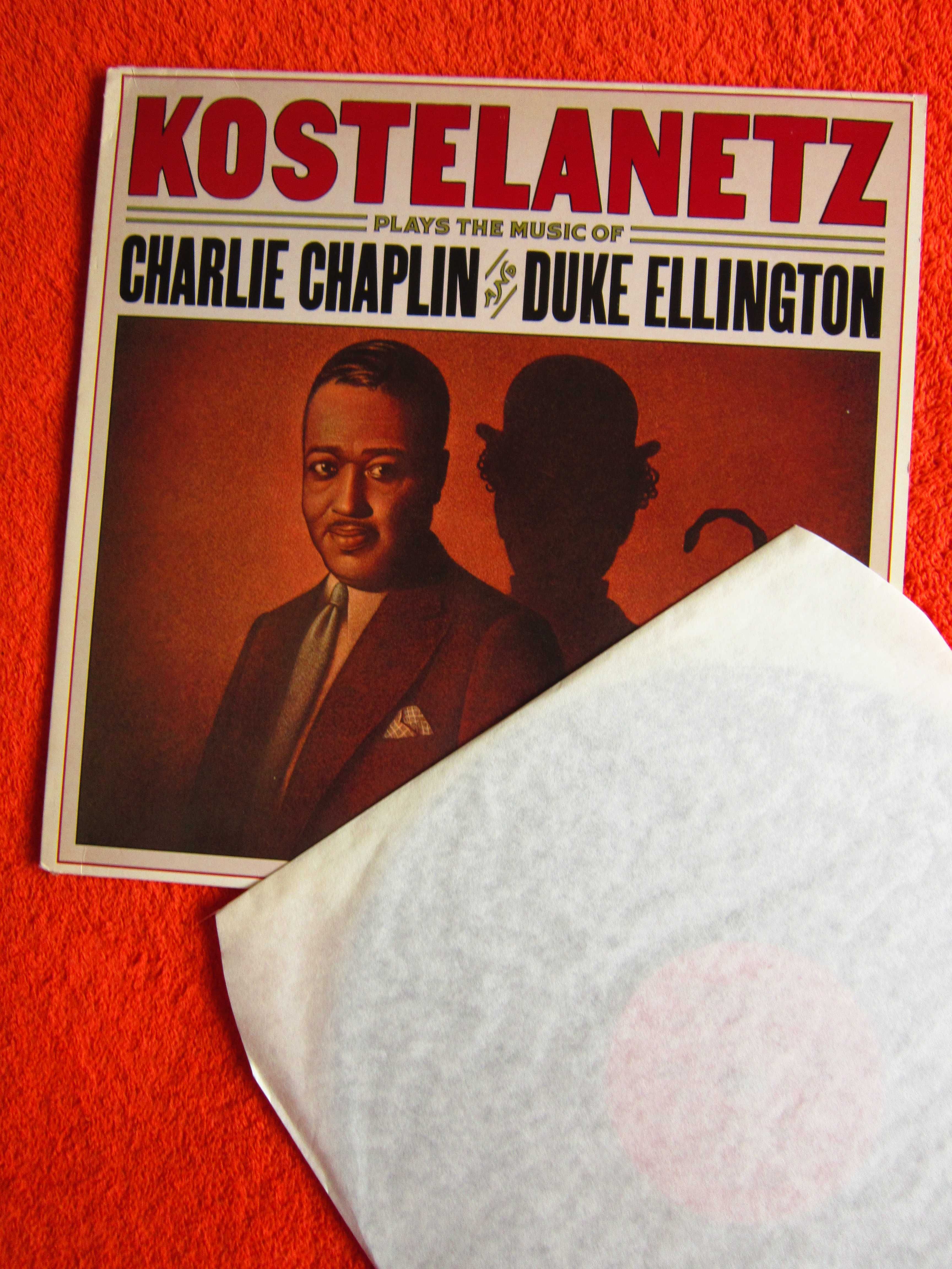 vinil jazz Kostelanetz Plays Music of Charlie Chaplin+Duke Ellington