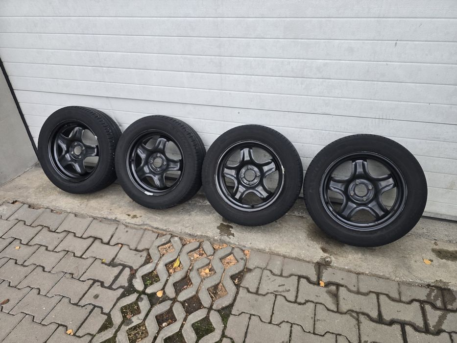 Set roti Dacia Stepway 16" 4x100 cu anvelope 205/55 R16, Renault