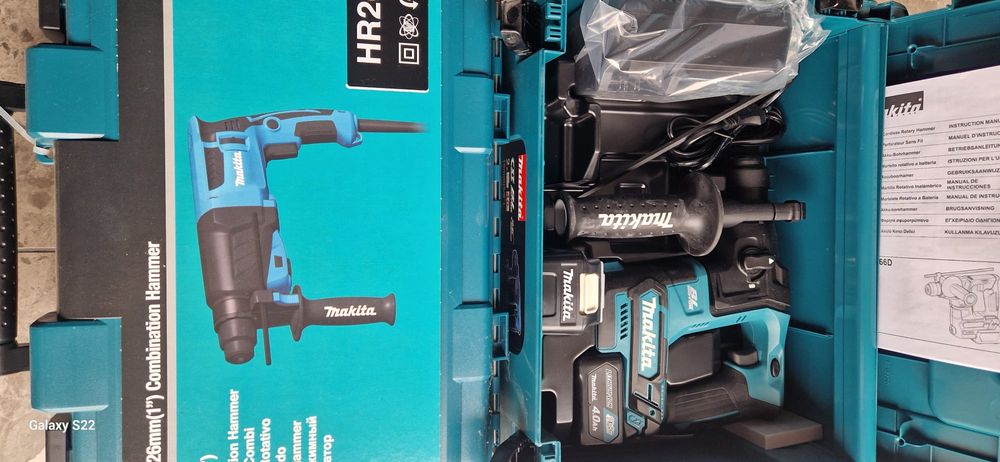 Makita rotopercutor pe acumulator,curent