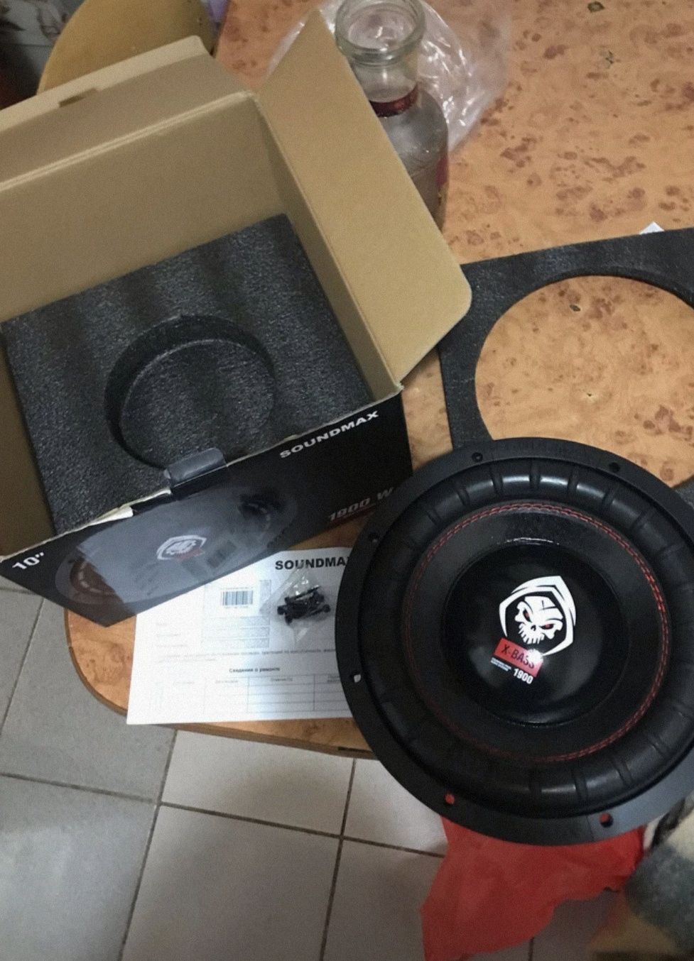 Sambufer saundmax 10 dyum yangi