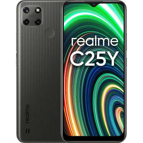 Telefon Realme C25y 128GB 4G Dual Sim Gri display 6.5 inch Nou Sigilat