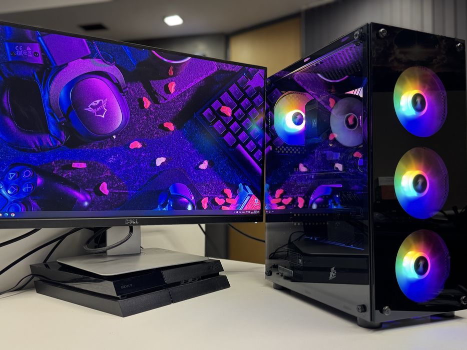 Геймърски компютър, Full HD, Intel i5, RTX 3070, 16GB