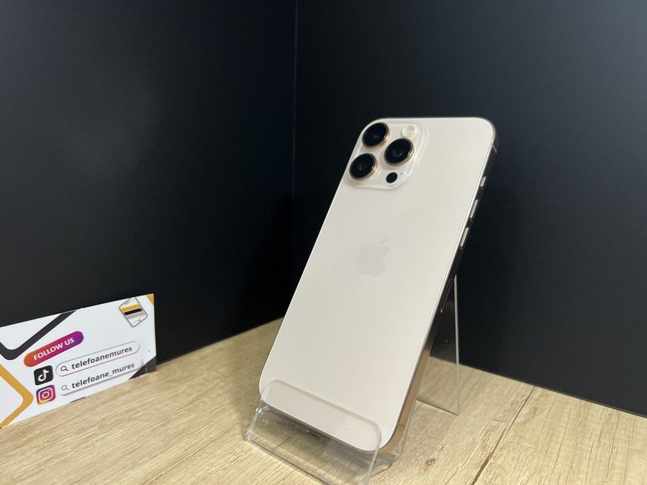 Iphone 16 Pro Max 256Gb Desert Titanium 3 ani garanție, Telefoane Mure