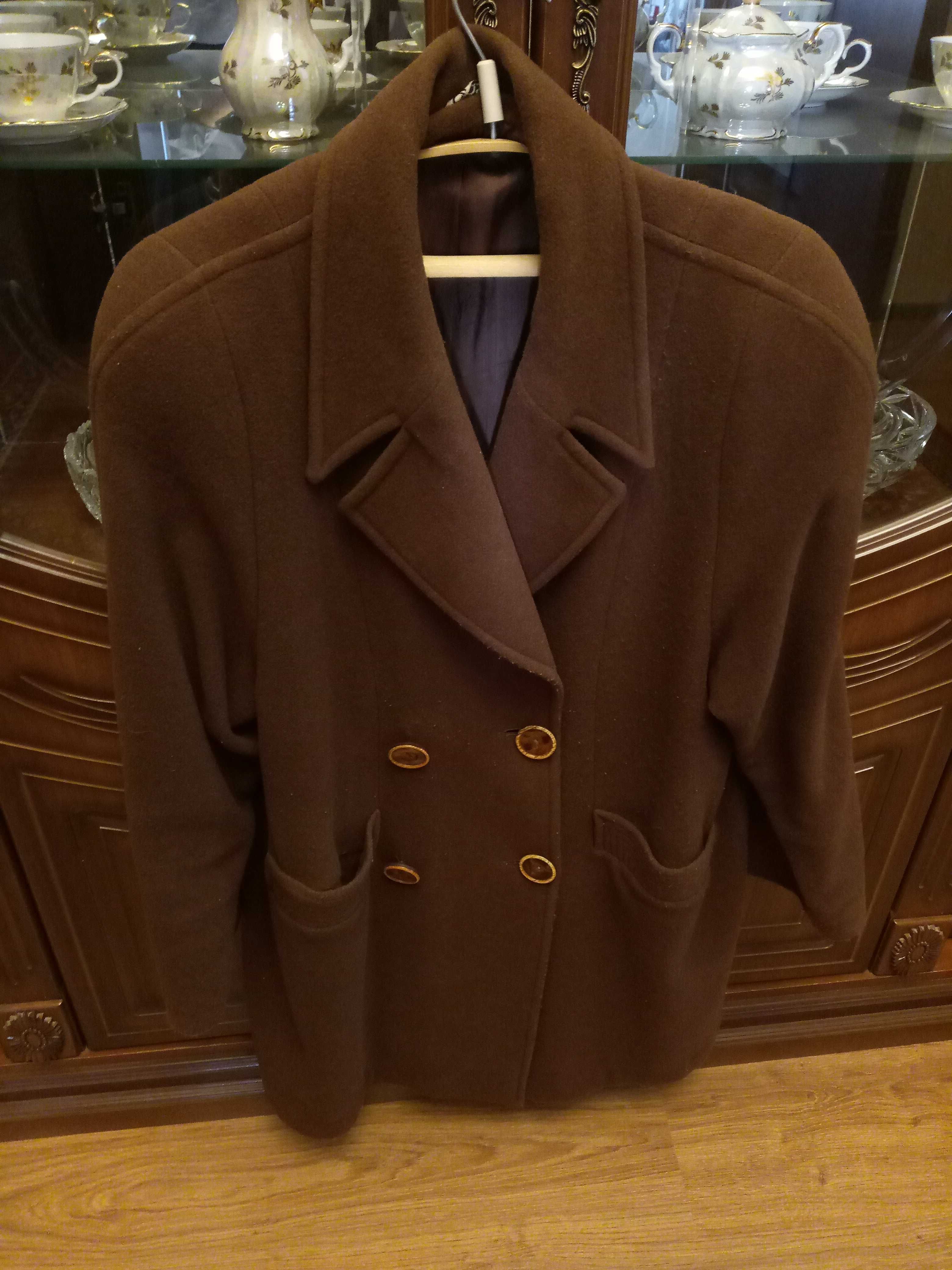 Теплое пальто пиджак(кашемир) пр-во Турция.Размер 50-52