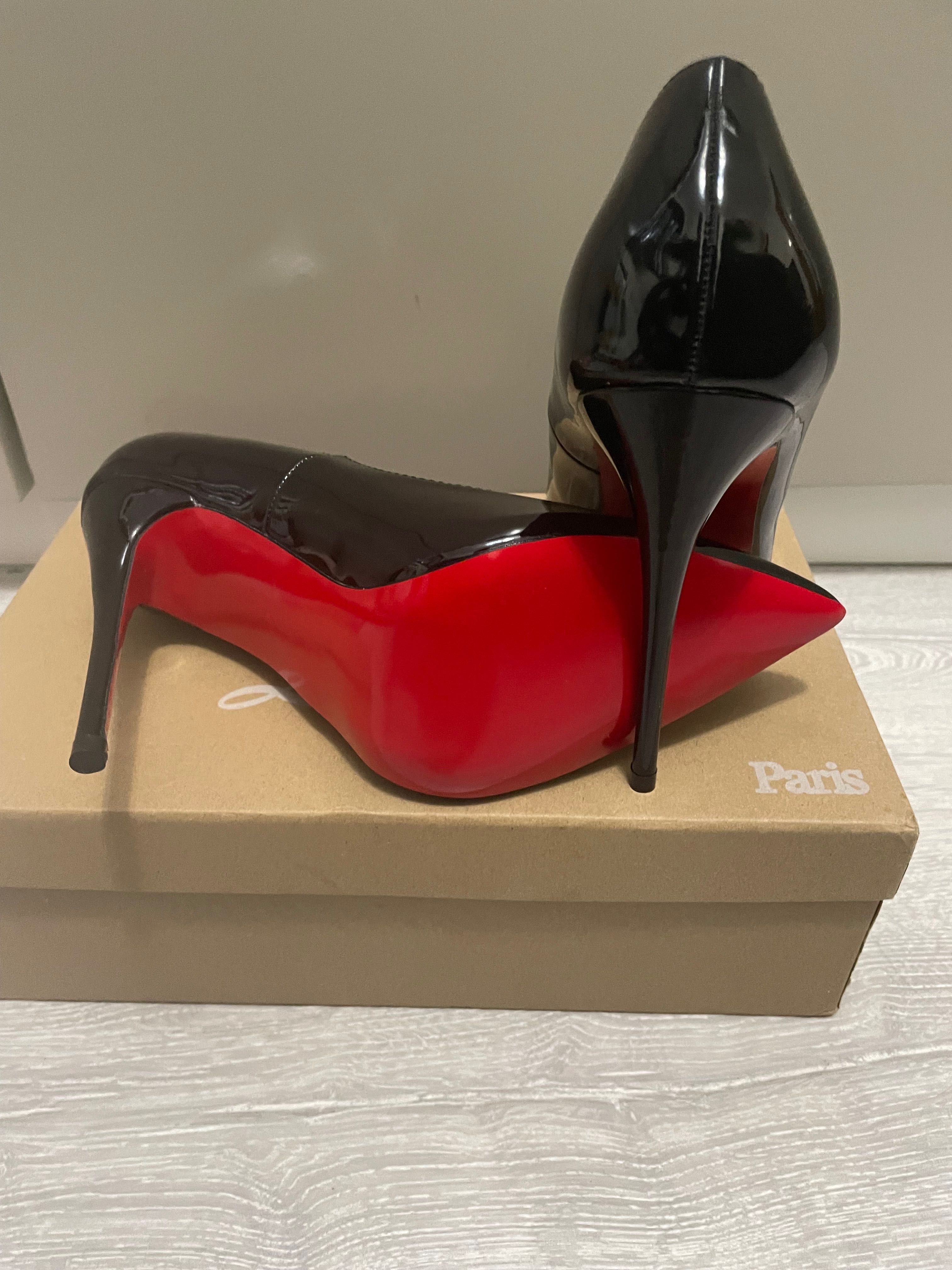 Christian Louboutin So Kate 12sm Black Обувки