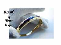 Fabergé Bratara Aur 18K Email Diamant Victor Mayer