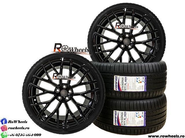 Jante AUDI 20 R20 RS Black A4 A5 A6 A7 A8 Q3 Q5 Q8 anvelope vara