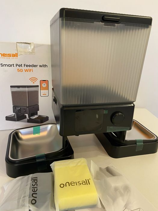 Безжична WI-FI 5g автоматична хранилка за котки и кучета