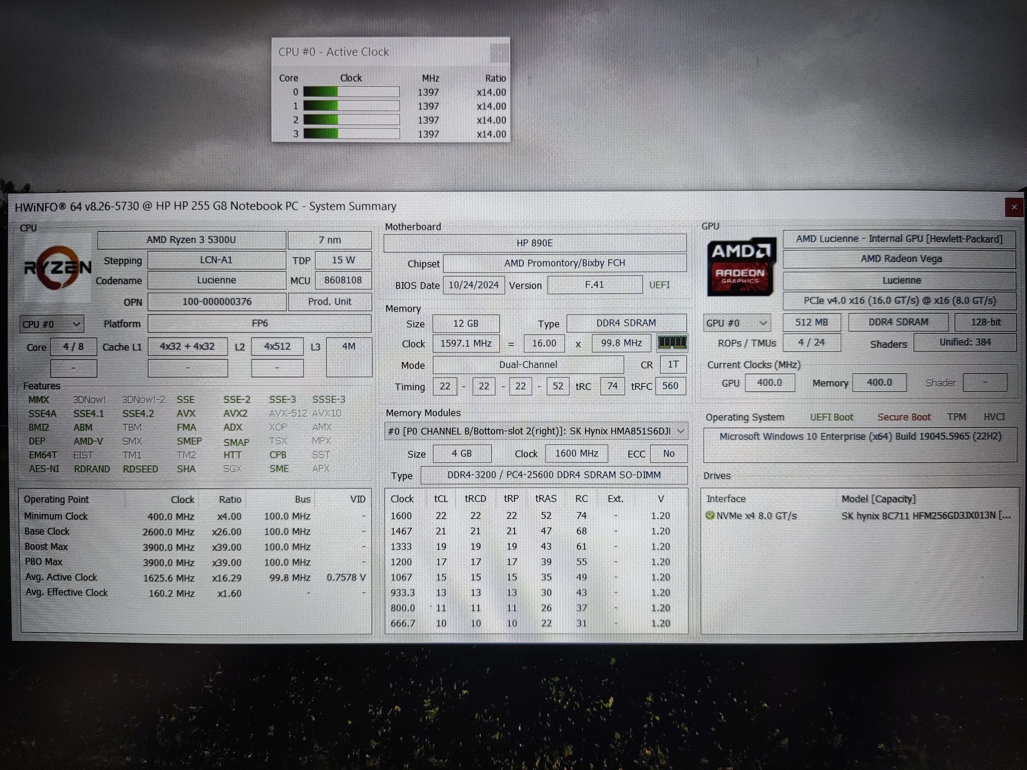 Лаптоп HP 255 G8