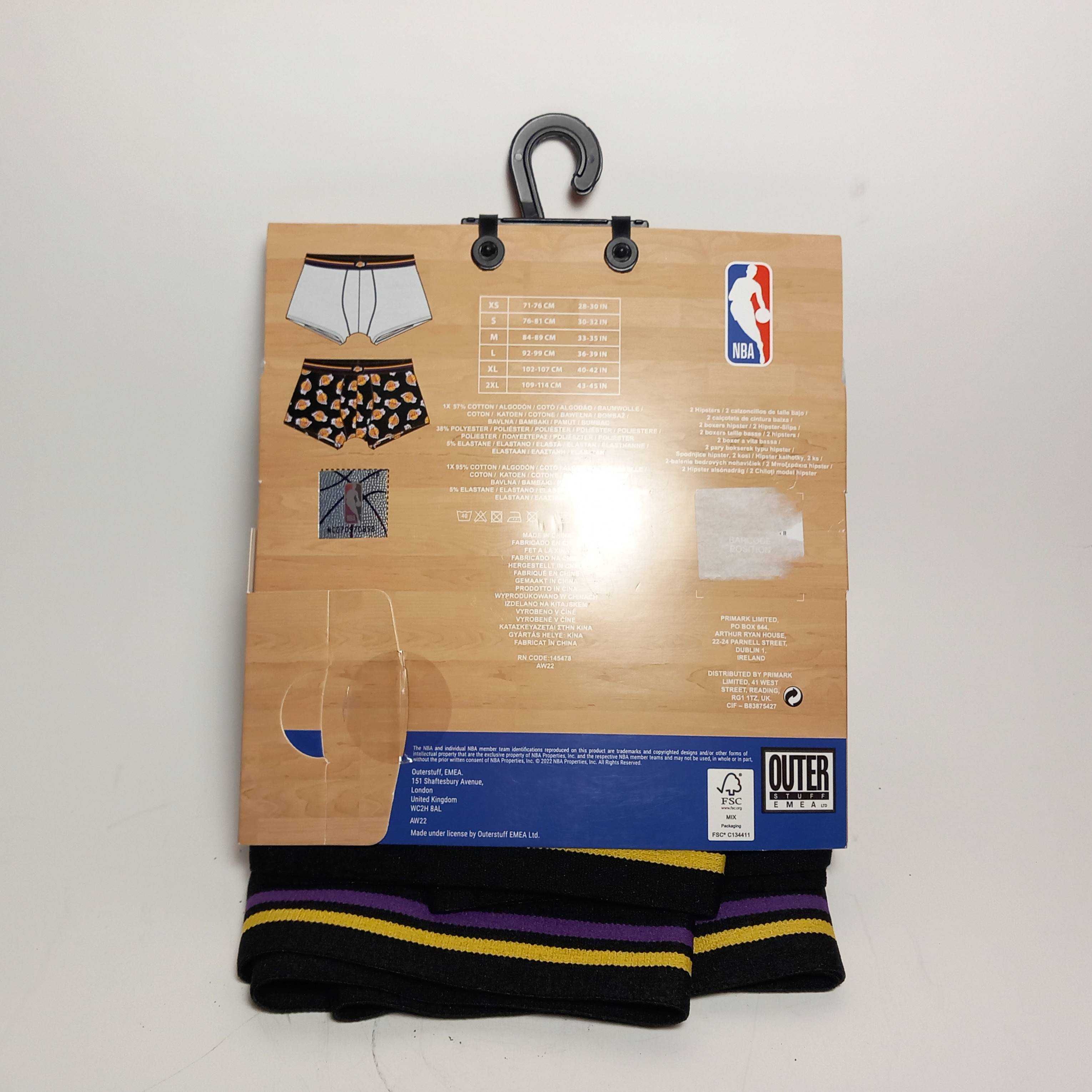 Boxeri barbati XL - NBA Primark