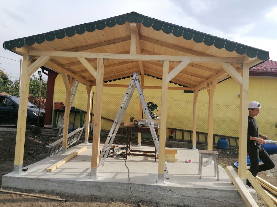 Terase Foisoare Pergole Constructii din lemn