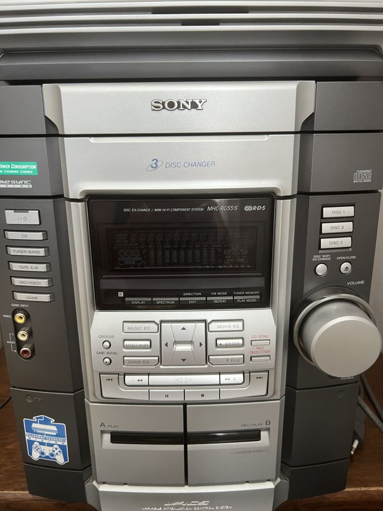 Vand sistem audio Sony mhc rg 55 s