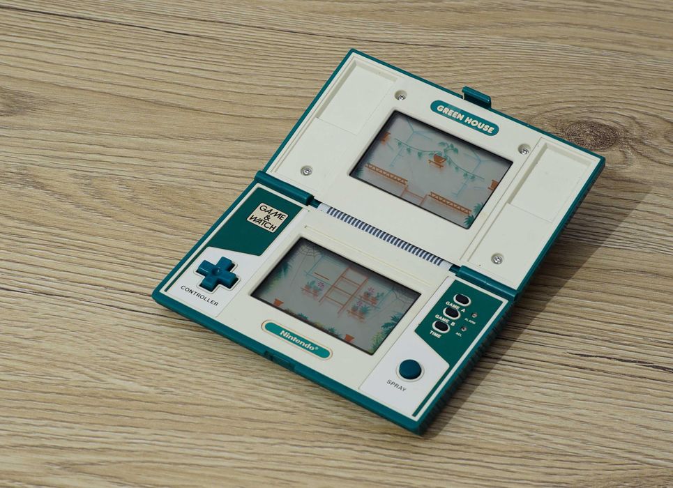 Consola Nintendo Game & watch Green House - functionala