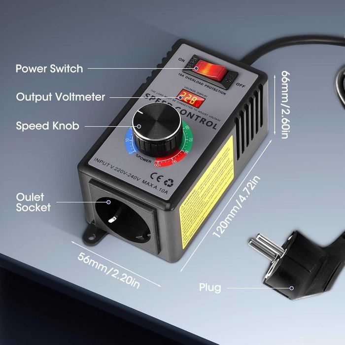 Регулатор на напрежението на температурата на двигателя