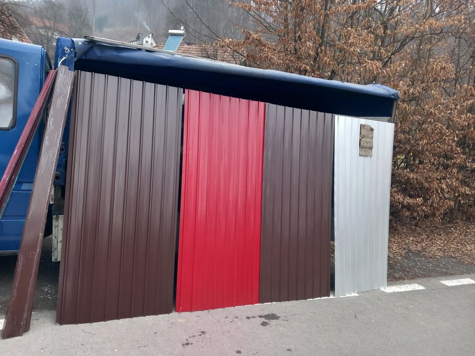 Vând tabla cutată zincata și color diferite grosimi