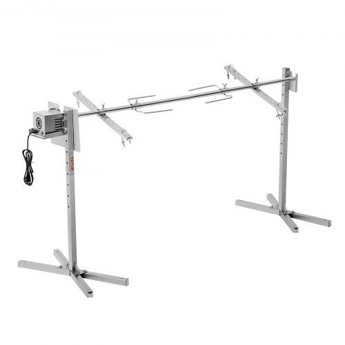 Kit de grătar electric pentru rotisor pentru grătar din oțel inoxidabi