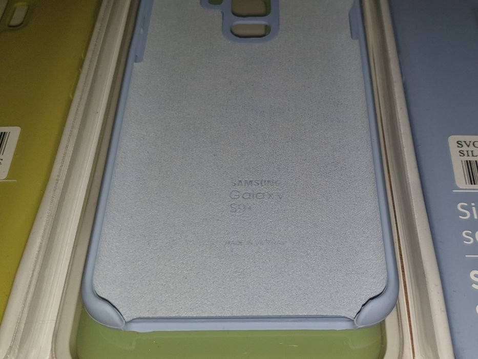 Husa silicon originala Samsung Silicone Cover Galaxy S9+ S9 Plus G965