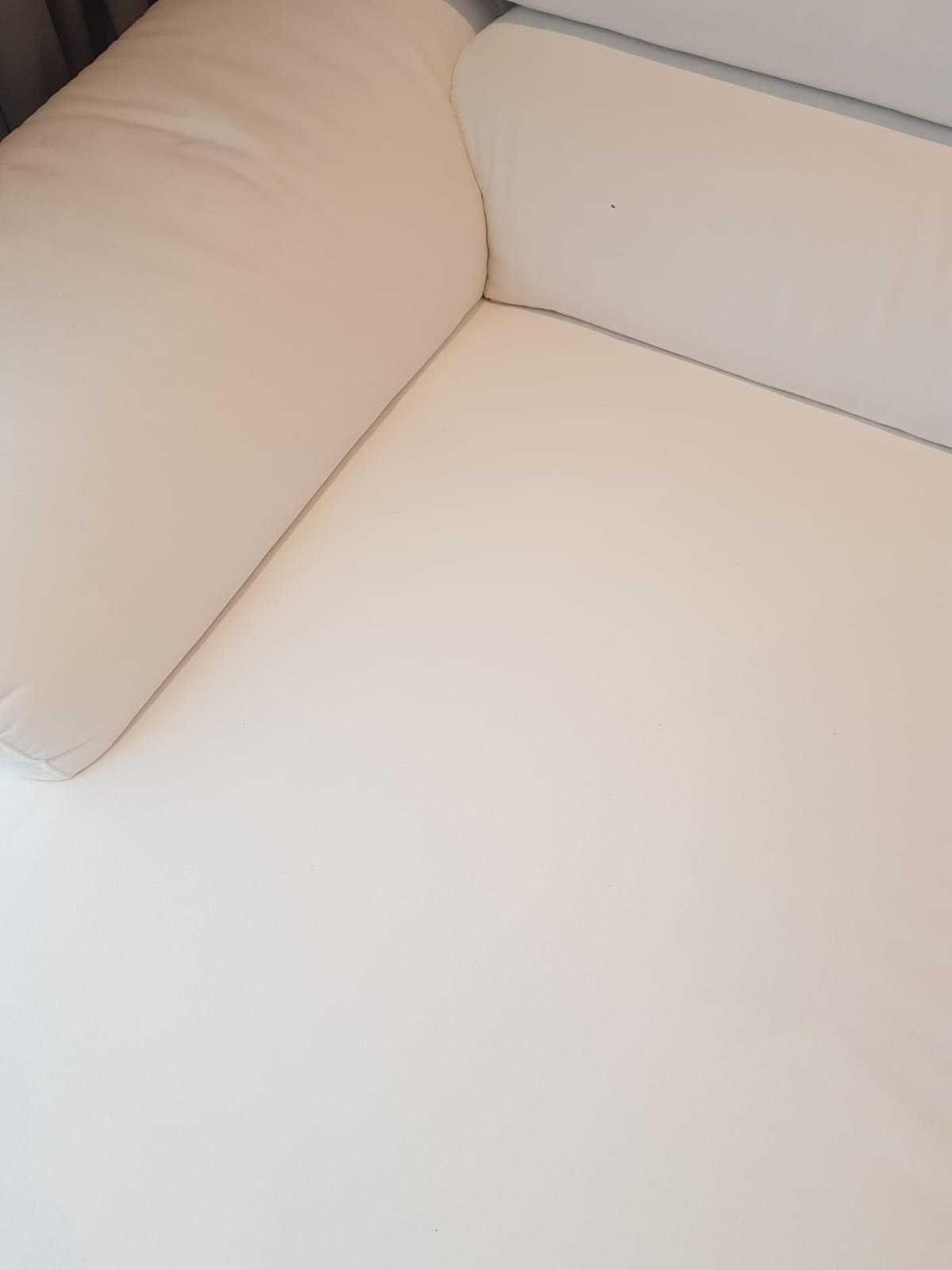 Canapea Doimo Salotti Paris, culoare albă, importata din Italia