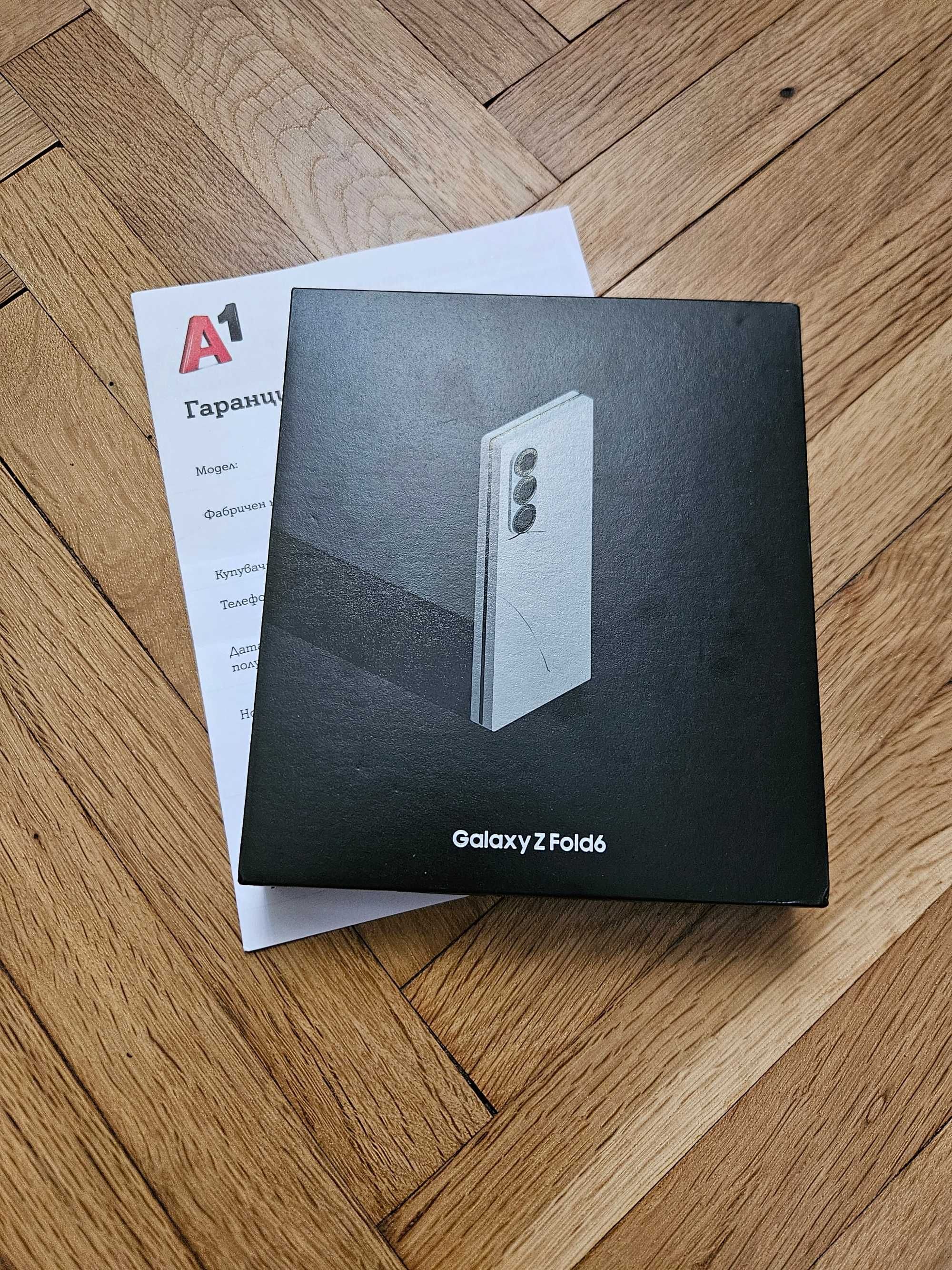 Samsung Galaxy Z Fold 6 5G 512GB Dual Sim Silver Shadow Чисто нов