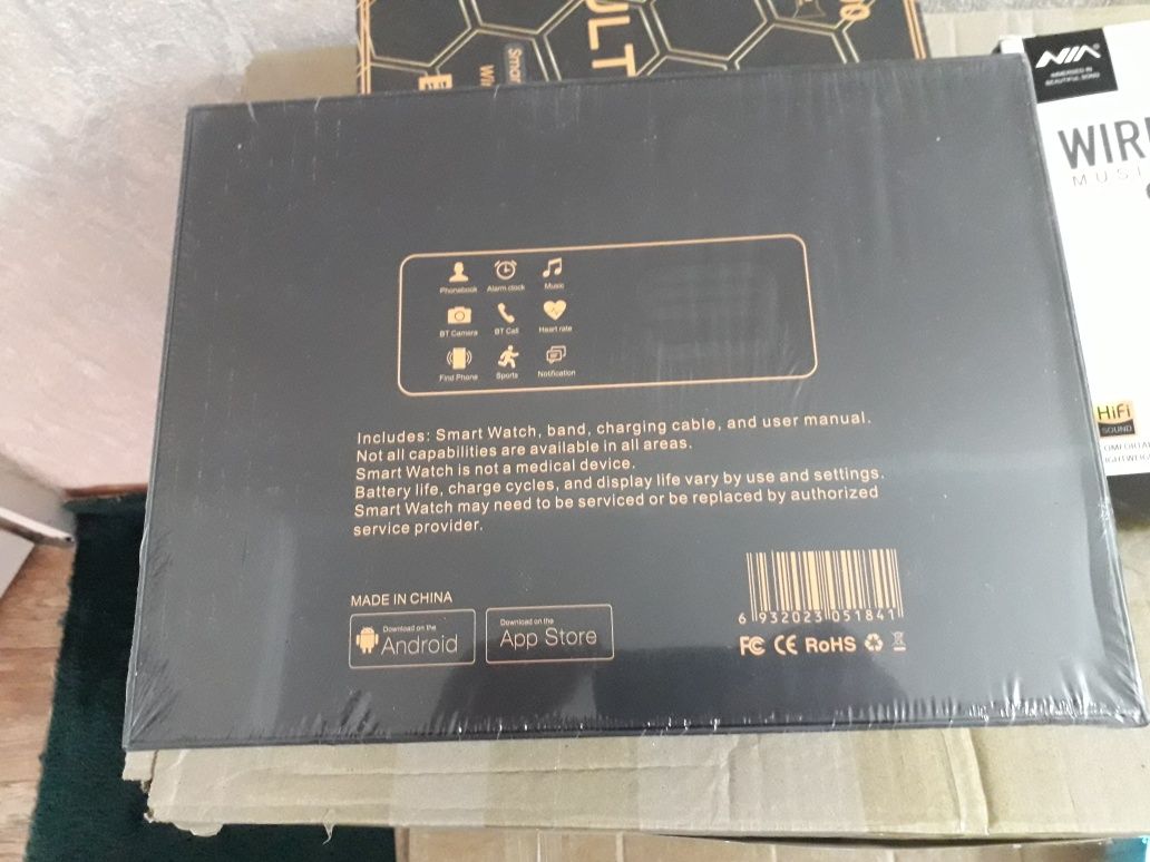 Dt 900 smart watch va rimishoklar, smart watch uchun chexol