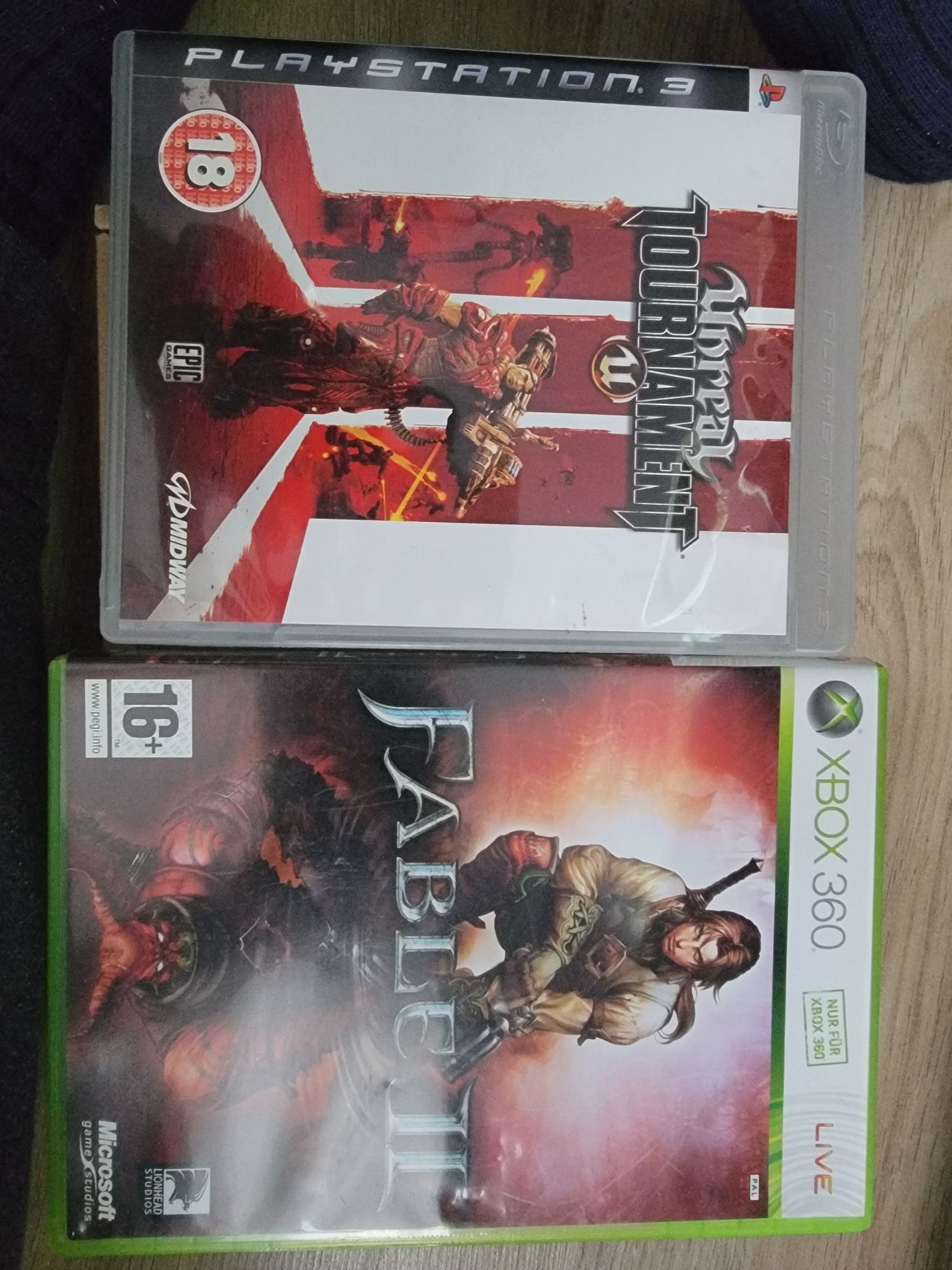 Unreal tournament ps3 Fable 2 Xbox 360 Playstation