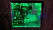 PC Gaming i5 Quad Core/Green/8GB RAM/HDD 1TB/AMD 7770/WiFi/W11 300lei