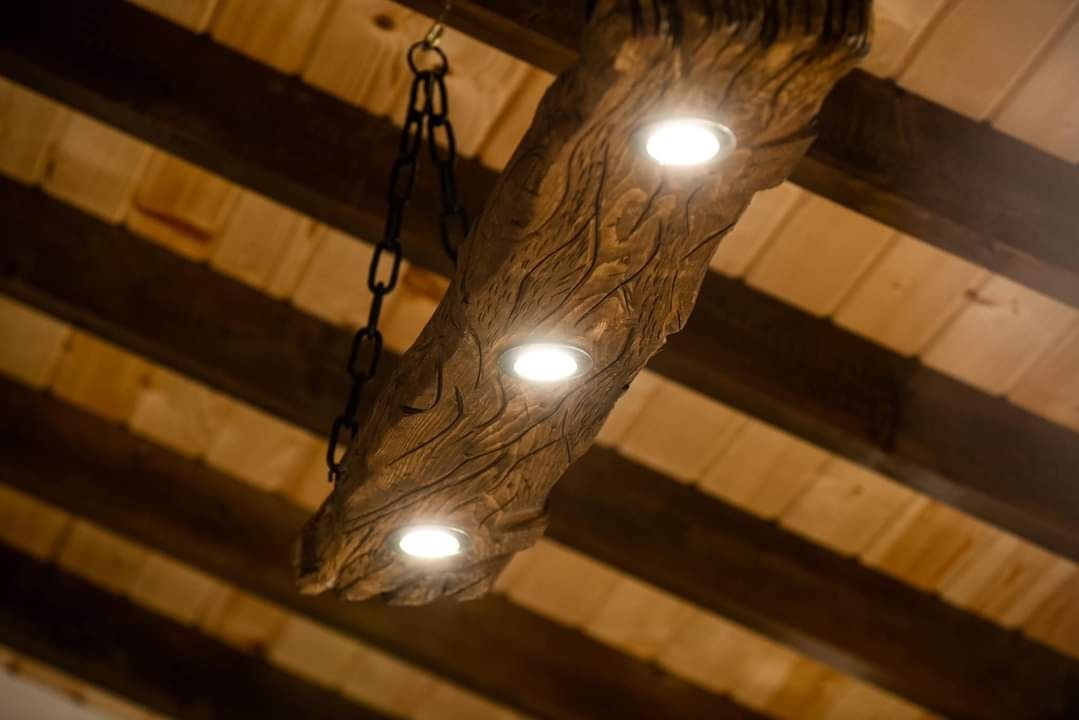 Битови дървени лампи