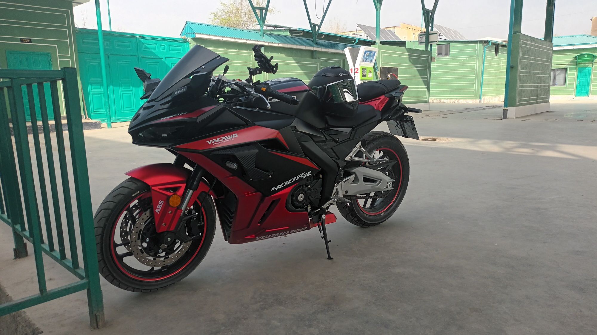 Moto zur 1700 km yurdi 400 kub