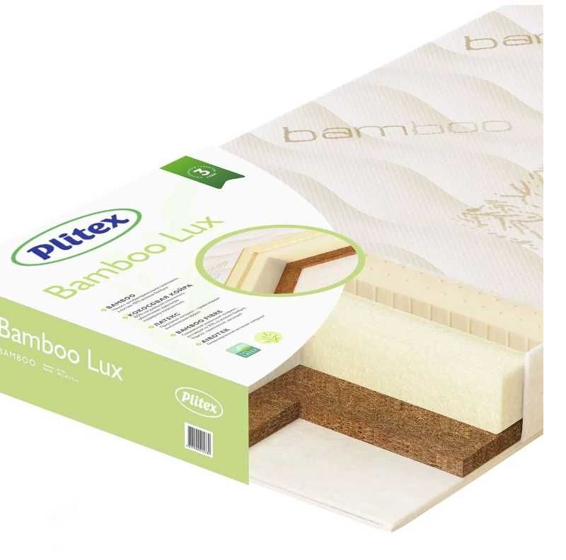 Матрас ортопедический детский Plitex Bamboo размером 1190х600